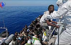 انقاذ نحو 1100 مهاجر قبالة ليبيا