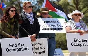 مظاهرات في استراليا ضد زيارة نتنياهو