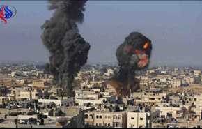 إصابة 4 فلسطينيين في إعتداءات إسرائيلية على مواقع للمقاومة بغزة