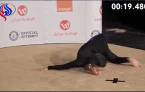 ویدیو؛ «پسر عنکبوتی» فلسطین رکورد جهان را شکست