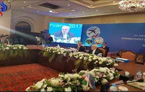 سخنرانی ظریف در شورای وزیران خارجه اکو