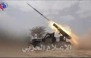 حمله خمپاره ای نیروهای یمنی به پایگاه های عربستان
