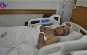 شاهد بالفيديو..الطيار السوري يتلقى العلاج داخل مستشفى تركي