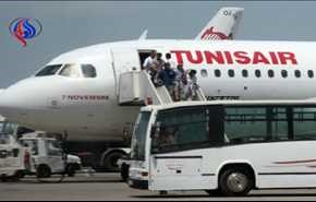 تعلیق چند ساعته همه پروازهای ناوگان هوایی تونس