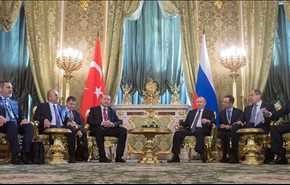 بوتين يلتقي أردوغان ويؤكدان على التعاون في سوريا