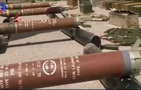 مصادره موشک‌های ارسالی برای تروریستهای درعا +ویدیو