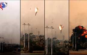 إسقاط مقاتلة تابعة لقوات حفتر أثناء استهدفها مسلحين في بنغازي