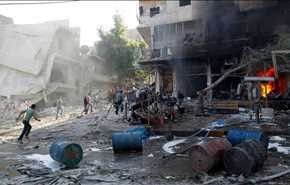 شهداء وجرحى بينهم أطفال في قصف ارهابي على مناطق في حلب ودمشق