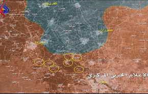 خريطة السيطرة في ريف حماة الشمالي بعد التقدم الأخير للجيش السوري