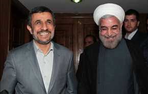 هدف جریان احمدی نژاد پیروزی روحانی است / احمدی نژاد بدنبال ملاقات با رفسنجانی بود