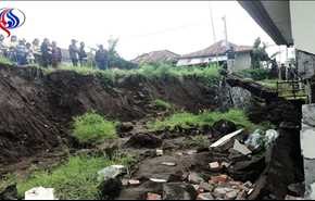 رانش زمین در اندونزی 11 نفر را مدفون کرد