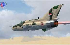 سلاح الجو السوري يدك مواقع المسلحين في عمق جوبر