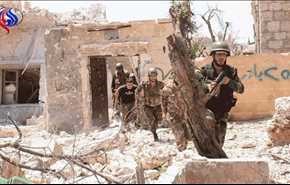 مواقع النصرة في مرمى الجيش السوري في القابون بريف دمشق