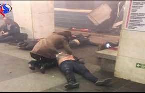 فيديو... لحظة وقوع انفجار في مترو سان بطرسبورغ