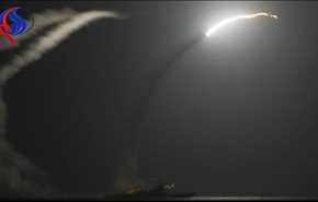 بالفيديو والصور.. عدوان امريكي بصواريخ توماهوك يستهدف مطارا عسكريا سوريا