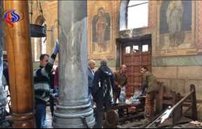 ویدئوی لحظه انفجار در کلیسای طنطا درمصر