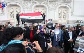 بالفيديو.. مسيرات منددة بالعدوان الاميركي على سوريا