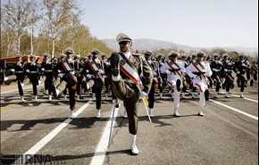 وحدات الجيش طقوس في الصباح المشترك