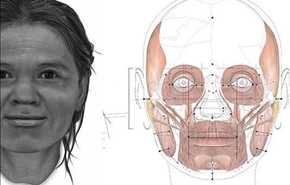 چهره یک زن پس از ۱۳ هزار سال آفتابی شد+ عکس