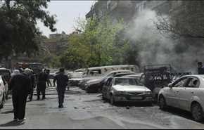 اصابة 3 مواطنين جراء سقوط قذيفتين للمسلحين في دمشق القديمة