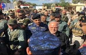 العبادي: قادرون بجهود الحشد الشعبي على تطهير كامل التراب العراقي +فيديو