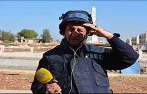 بالصور.. تهديد مدير مكتب قناة العالم في سوريا الزميل حسين مرتضى بالذبح