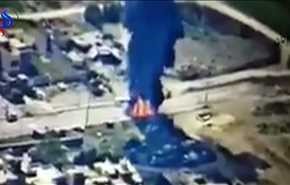 شاهد بالفيديو..لحظة انهدام سيارة مفخخة لداعش في الموصل