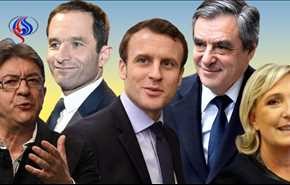 انتخابات فرانسه؛ ماکرون و لوپن پیشتازند