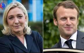 ماكرون ولوبن في طليعة الدورة الاولى من الانتخابات الرئاسية الفرنسية