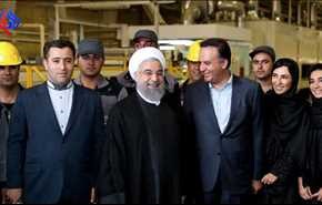 الرئيس روحاني: مسيرة التنمية في البلد لن تعود إلى الوراء أبدا