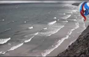 فيديو| إذا رأيت هذا يحدث على الشاطئ أهرب وأنقذ بحياتك!