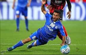 مباراة فريقي الاستقلال الايراني والأهلي الاماراتي