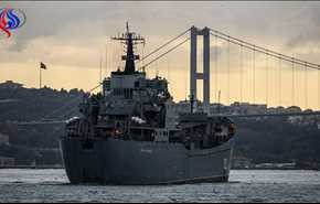 إصطدام سفينة روسيه باخري تركية في البحر الأسود..ماذا حدث؟