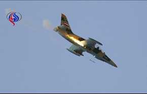 حمله هوایی سوریه به مواضع داعش در دیرالزور