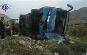 واژگونی اتوبوس گردشگران  آلمانی در شیرازدو کشته به جا گذاشت