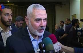 بالفيديو؛ هنية: حماس بصدد اجراء اتصالات عربية ودولية لشرح وثيقتها