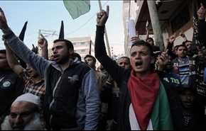 غزة : مسيرات في غزة دعما للاسرى وتنديدا بالحصار