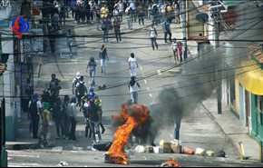 ادامه ناآرامی ها در ونزوئلا/ یک نفر کشته شد