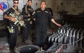 العثور على معمل لتصنيع العبوات الناسفة والمتفجرات في ايسر الموصل