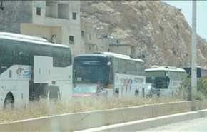 خروج 568 مسلحا من حي برزة بدمشق