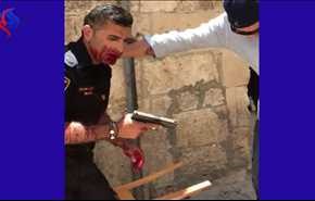فيديو وصور لعملية طعن بطولية في القدس المحتلة واستشهاد المنفذ