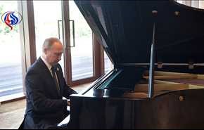 وقتی پوتین در چین پیانو می‌نوازد! +ویدیو