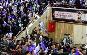 المرشح حسن روحاني يزور مدينة تبريز /صور