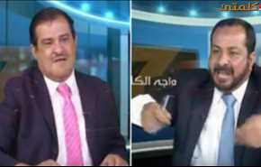 شاهد؛ معركة على الهواء مباشرة بين صحفي ونقابي أردنيين..