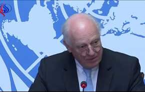 دي ميستورا: الأسد مؤمن بالعملية السياسية