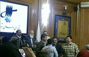 فیلم/ آشتی‌کنان  دبیر و جدیدی در جلسه علنی امروز شورای شهر