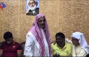 بالفيديو/ والد شهيد بحريني: لا تراجع حتى النصر