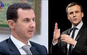 ماكرون يعلق على فتح السفارة الفرنسية في دمشق ويفتح باب التواصل مع الاسد
