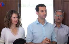 ویدیو؛ بشار اسد به فرزندان شهدا چه گفت؟