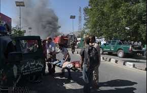 تفجير حي السفارات في كابول/ صور